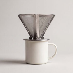 Folding Steel Coffee Cone